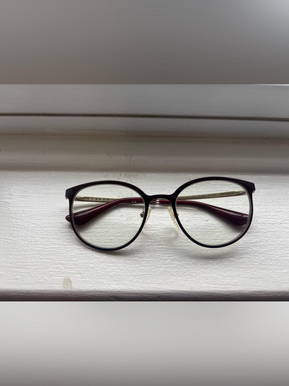Prada Round Glasses Frames